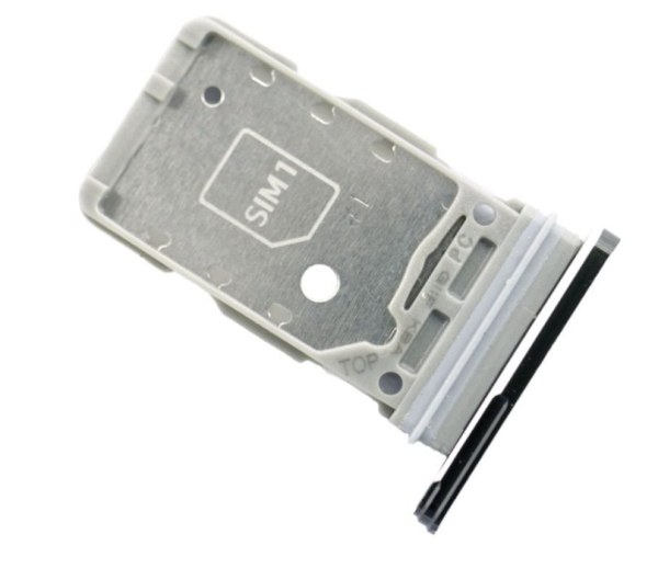 Tiroir SIM d'origine Samsung noir pour Samsung Galaxy S21 Ultra 5G - SM-G998B