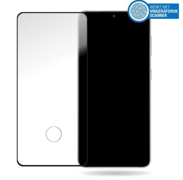 Protection &eacute;cran bord noir pour Samsung Galaxy S21 - SM-G991B