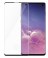 Protection &eacute;cran en verre tremp&eacute; bord noir pour Galaxy S10 - SM-G973F