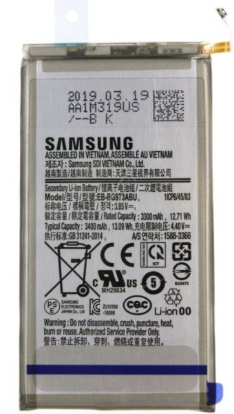 Batterie d'origine Samsung pour Galaxy S10 - SM-G973F