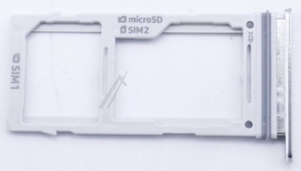 Tiroir SIM blanc d'origine Samsung pour Galaxy S10 Plus - SM-G975F
