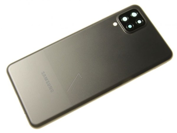 Vitre arri&egrave;re d'origine Samsung noire pour Galaxy A12S - SM-A127F