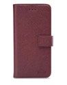 &Eacute;tui portefeuille flexible bordeaux pour Galaxy A13 4G - SM-A137F