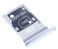 Tiroir SIM/SD d'origine Samsung bleu clair pour Galaxy A55 5G - SM-A556B