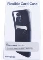 Coque caoutchouc noir mat pour Galaxy A55 5G - SM-A556B