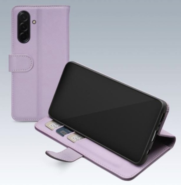 &Eacute;tui portefeuille violet pour Galaxy A57 5G - SM-A576B