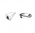 5 sacs microfibre aspirateur CARREFOUR 908 - 908E