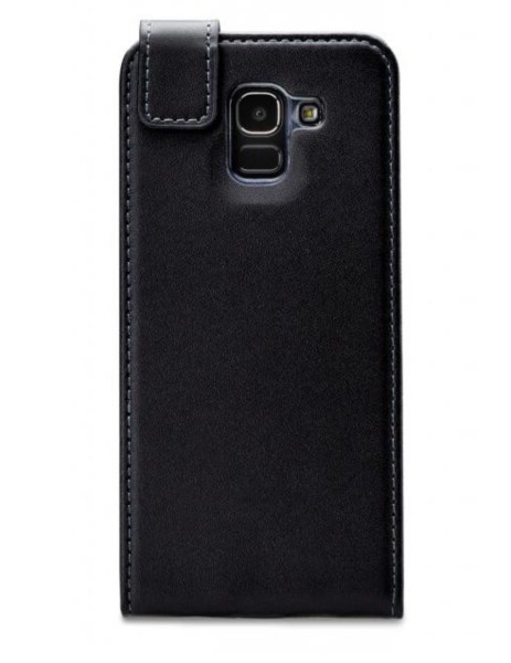&Eacute;tui portefeuille noir pour Galaxy J6 2018 - SM-J600F