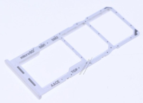 Tiroir SIM/SD d'origine Samsung blanc pour Galaxy A13 4G - SM-A135F