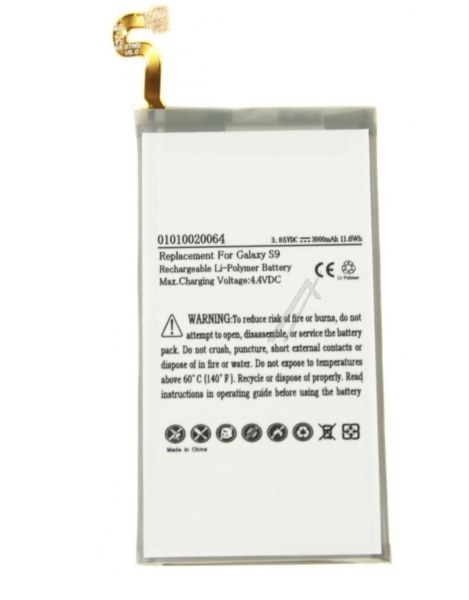 Batterie compatible pour Galaxy S9 - SM-G960F