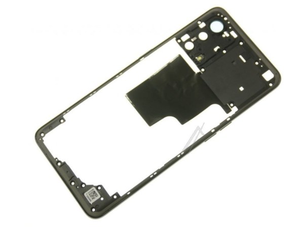 Ch&acirc;ssis interm&eacute;diaire noir pour OPPO A74 4G - CPH2219