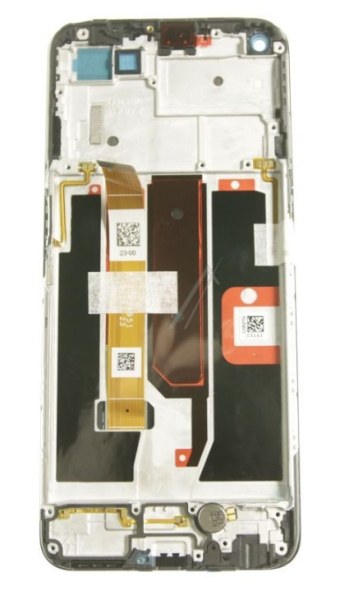 &Eacute;cran noir/violet pour OPPO A54 5G