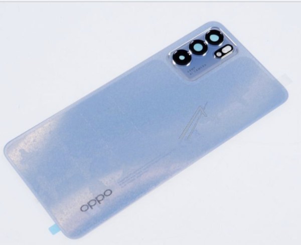Vitre arri&egrave;re bleue arctique d'origine OPPO pour OPPO Reno6 5G