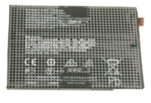 Batterie d'origine OPPO pour OPPO RENO6 PRO 5G