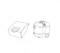 5 sacs aspirateur MOULINEX L29 - L31 - Microfibre
