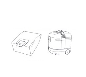 5 sacs aspirateur MOULINEX POWERJET - Microfibre 5 sacs aspirateur MOULINEX POWERJET - Microfibre