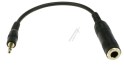 Adaptateur jack 3,5 mm m&acirc;le vers jack 6,35 mm femelle Sennheiser
