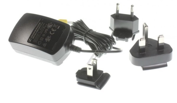 Alimentation Sennheiser NT-13 13,5 V avec fiches EU/UK/US