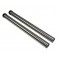 Lot de 2 tubes m&eacute;tal en acier chrom&eacute; 47 cm &Oslash; 38 mm pour aspirateur compatible SOTECO KOALA 515HPC