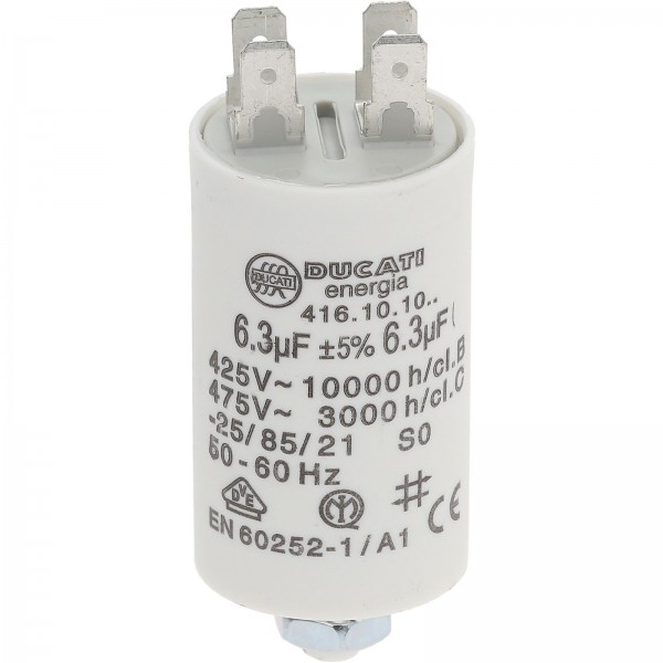 Condensateur 6,3µf 450 V 50/60hz pour lave-vaisselle multimarque