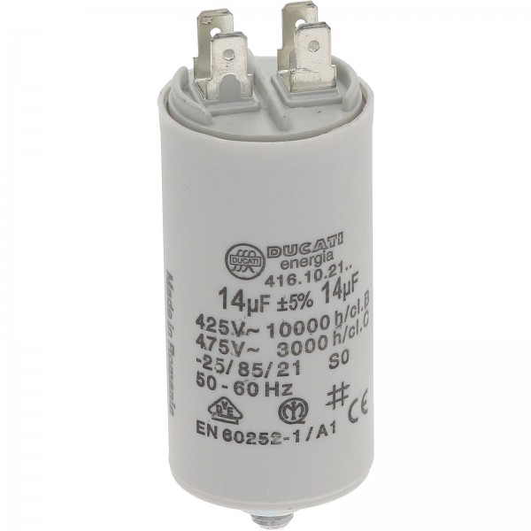 Condensateur ducati energia 14µf pour lave-vaisselle multimarque