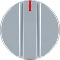 Bouton argent &oslash;55 mm pour appareil de cuisson ANGELO PO