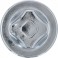 Bouton chrom&eacute; &oslash; 77 mm pour appareil de cuisson LOTUS