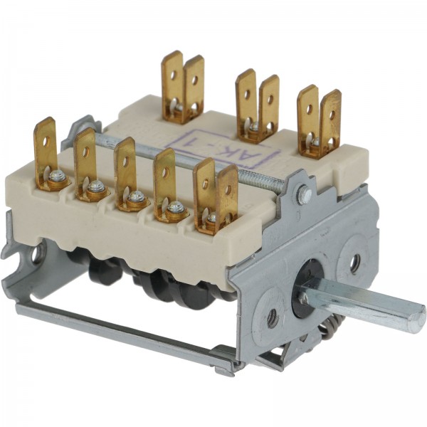 Commutateur 0-6 positions pour appareil de cuisson multimarque