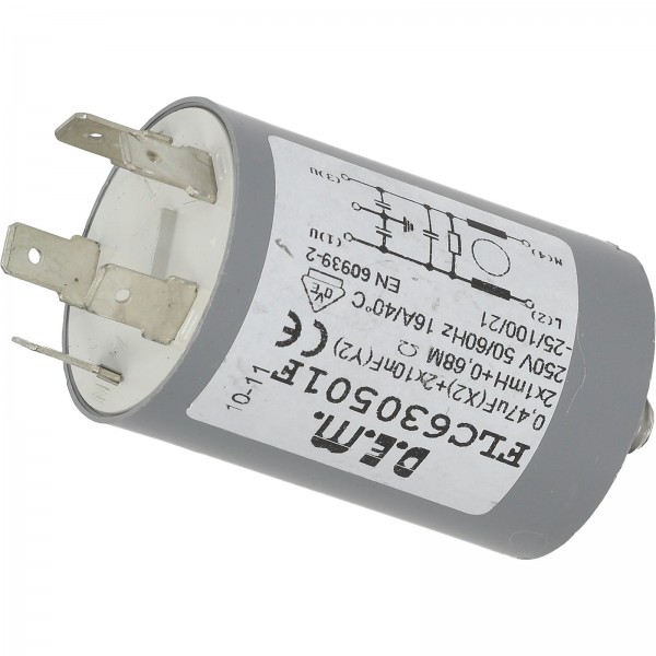 Filtre antiparasite d.e.m. FLC630501F pour Lave-linge BRANDT
