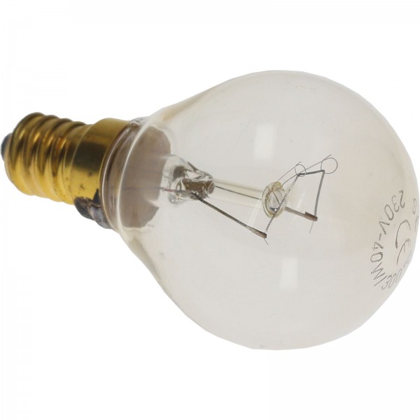 Lampe four E14 40w 220/230 V pour Armoire réfrigérée et Cellule de refroidissement ZANUSSI