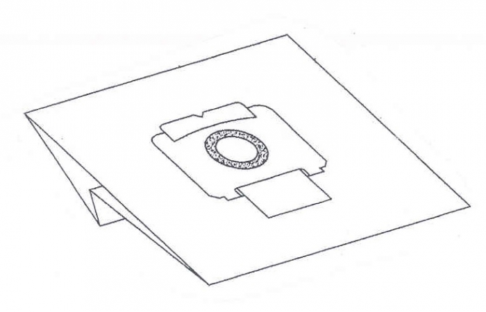 Lot de 10 sacs aspirateur UNICLINE VC 5003